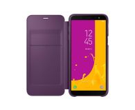 Etui Wallet Cover do Samsung Galaxy J6 fioletowe - 456995 - zdjęcie 3